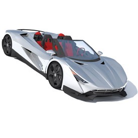 Specter Roadster 3D Object | FREE Artlantis Objects Download